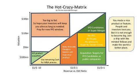 The Hot Crazy Matrix For Vc Backed Companies By Thomas Grota