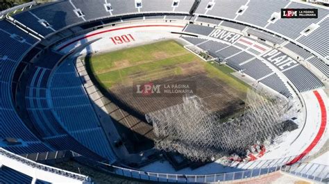 Preocupación En River Así Quedó El Césped Del Monumental Tras Los 11 Recitales En 50 Días