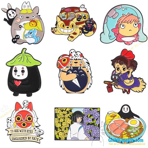 Must Have Studio Ghibli Pins Every Fan Needs Studio Ghibli Merch Store