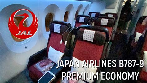 Worth The Upgrade Japan Airlines B787 9 Premium Economy Review Youtube