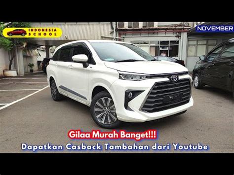 Toyota Avanza G Luxury All New Avanza G Luxury Youtube