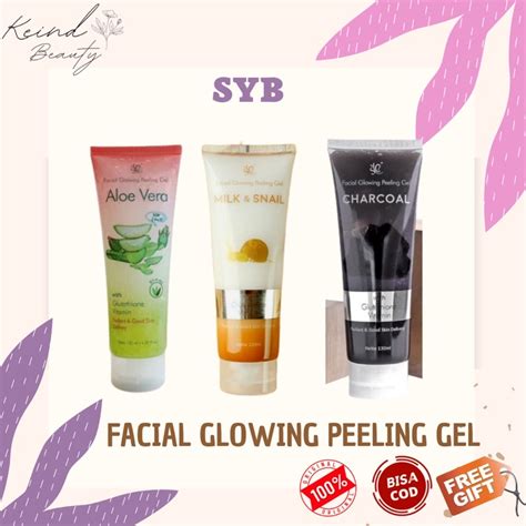 Jual SYB FACIAL GLOWING PEELING MASK GEL Shopee Indonesia