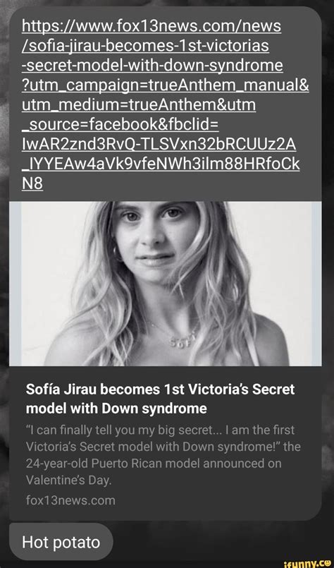 Sofia Jirau Becomes 1st Victorias Secret Model With Down Syndrome