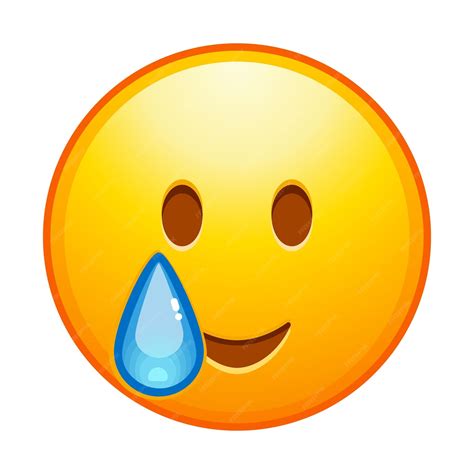 Premium Vector Top Quality Emoticon Emoji Smile And Tears Happy