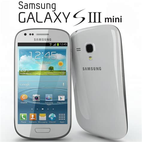 Samsung Galaxy S3 Mini White Size