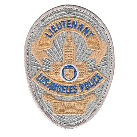 Buy LAPD Badge Patch, 2-11/16x3-5/8' - Hero's Pride Online at Best price - LA