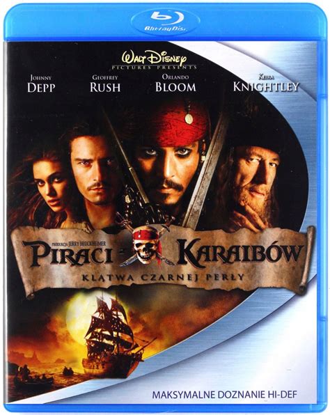 PIRACI Z KARAIBÓW KLĄTWA CZARNEJ PERŁY BLU RAY 13754663468 Sklepy