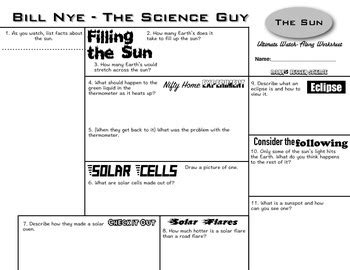 Bill Nye - Space Bundle - 4 Episodes: Planets, Sun, Gravity, & THE MOON