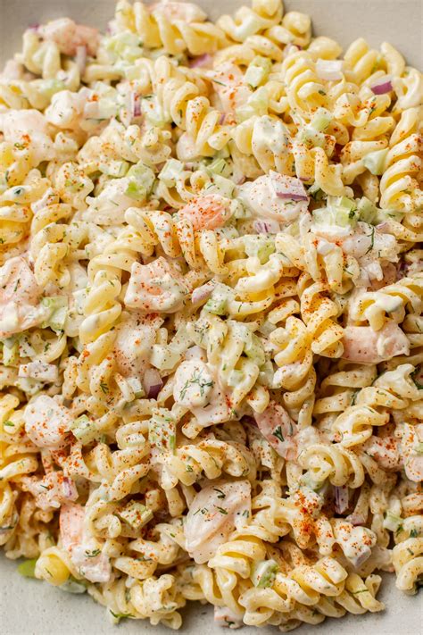 Shrimp Pasta Salad • Salt And Lavender