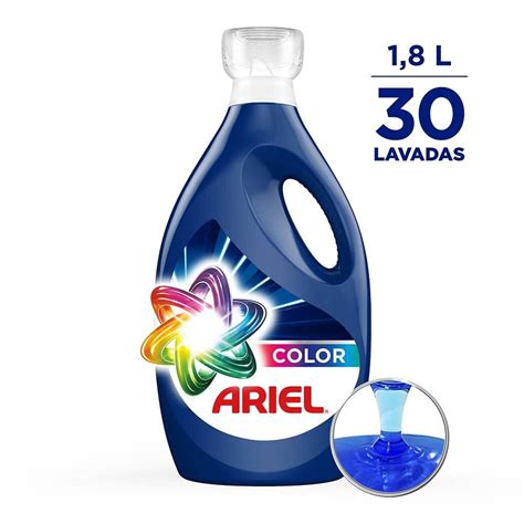 Detergente L Quido Ariel Color Para Lavar Ropa Blanca Y De Color L