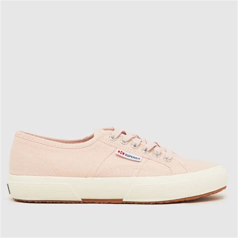 Womens Pale Pink Superga 2750 Cotu Classic Trainers Schuh