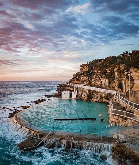 Bronte Baths Aerial Sydney East Sydney Life Bondi Beach