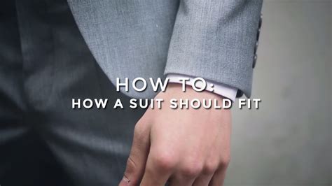 How A Suit Should Fit Youtube