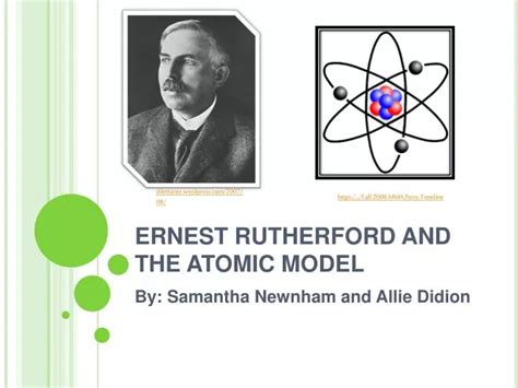 Ppt Ernest Rutherford And The Atomic Model Powerpoint Presentation Free Download Id4693593