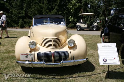 1939 Hupmobile Skylark Corsair convertible pictures