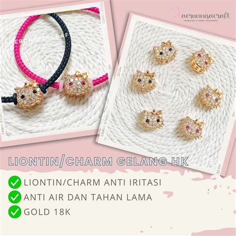 Jual Liontin Charm Hk Besar Untuk Gelang Tali Polos Pandora Dan Gelang