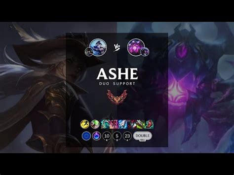 Ashe Support Vs Vel Koz Euw Grandmaster Patch Youtube