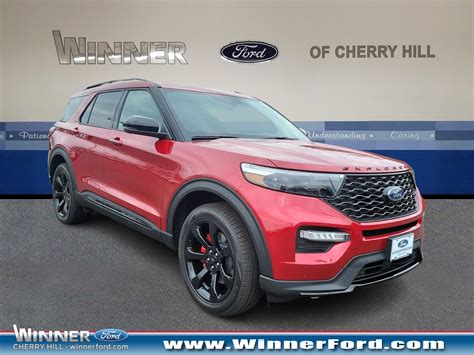 New 2023 Ford Explorer St 4d Sport Utility In Cherry Hill A61389 Winner Ford Of Cherry Hill