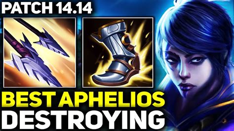 Rank Best Aphelios Shows How To Destroy Patch League Of