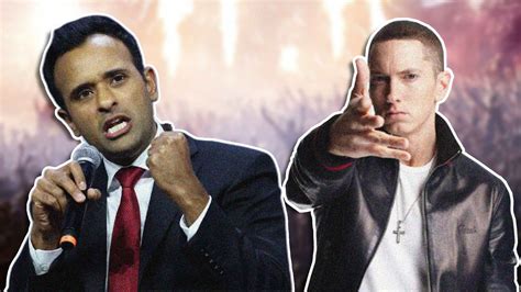 Eminem Bars Vivek Ramaswamy From Using His Music The Latter Responds