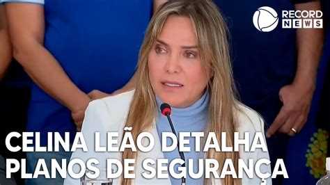 Celina Leão governadora em exercício detalha planos para segurança no