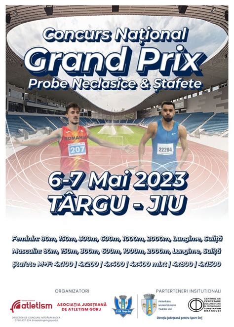 Competi Ie Atletic Na Ional Pe Stadionul Municipal Din T Rgu Jiu