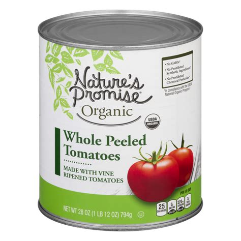 Save On Nature S Promise Organic Tomatoes Whole Peeled Order Online