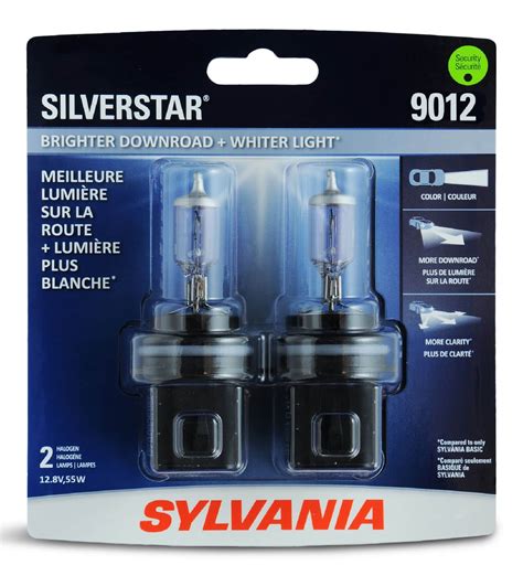 Sylvania 9012 Silverstar Halogen Automotive Headlight Bulbs 2 Pk