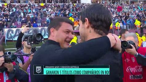 Tnt Sports Argentina On Twitter Sebastián Battaglia Y Un Gran Abrazo