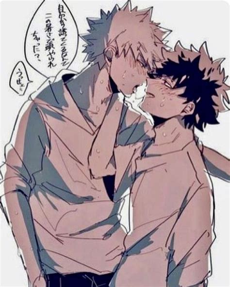 Bakudeku Pics 🥦💚🧡⚠️ Bakudeku Kiss Cute Kiss Cute Anime Character