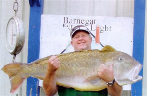 NJDEP Division Of Fish Wildlife State Record Golden Tilefish Caught