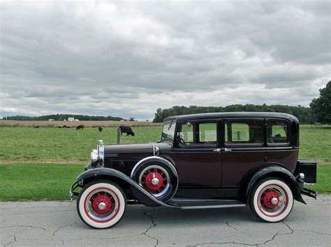 Ford Model A Deluxe Slant Windshield Sedan Peters Motorcars