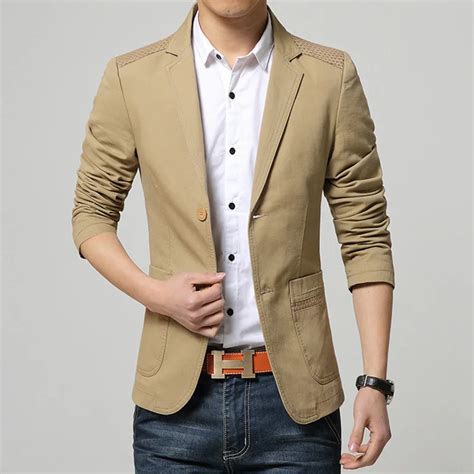 Fashion Brand New 2016 Spring Blazer Men Casual Designs Slim Fit Blazer ...