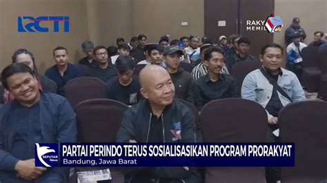 Terima Dukungan Xtc Bandung Cimahi Caleg Perindo Djoni Toat Mereka