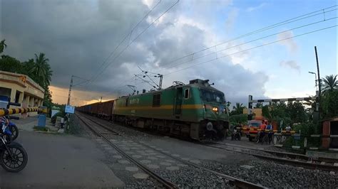 Most Aggressive Speed Green Monster Wag Haluing Boxn Freight Train