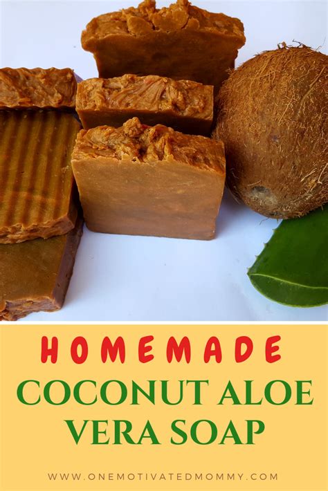 Homemade Coconut Aloe Vera Soap Recipe Cold Process Homemade Soap