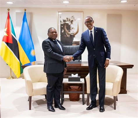 Perezida Kagame Yakiriye Mugenzi We Filipe Nyusi Wa Mozambique Kigali