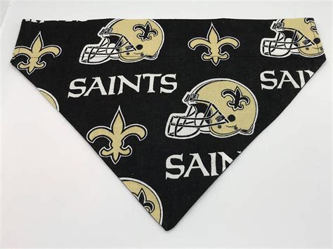 New Orleans Saints Dog Bandana Dress Up Your Pup