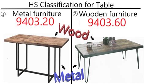 Wooden Table With Metal Frame