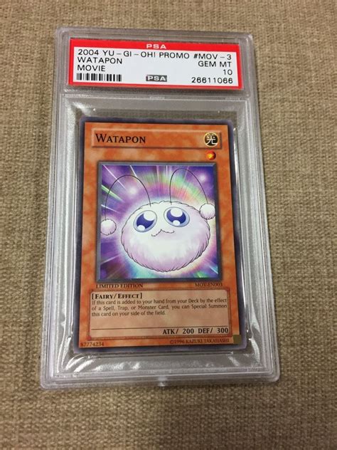 Auction Prices Realized Tcg Cards 2004 Yu Gi Oh Promo Watapon Movie