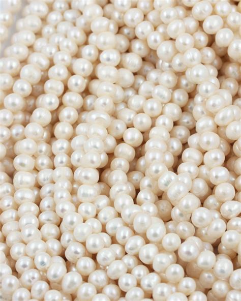 Fresh water pearls irregular round shape, 7-8 mm. Sold per strand ...