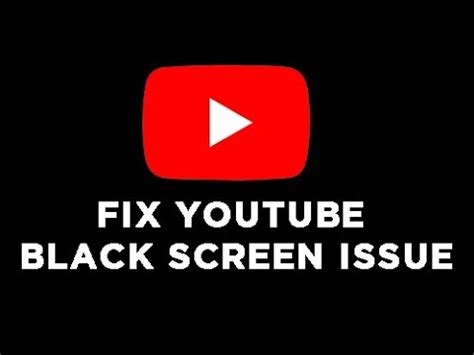 How To Fix YouTube Black Screen Issue 2022 YouTube