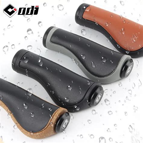 Odi Grips Manici Mtb In Pelle Impugnatura Per Polsino Bici Blocco