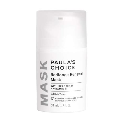 Paulas Choice Radiance Renewal Night Mask Overnight Face Mask With