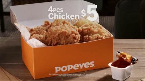 Popeyes Tv Commercial Contactless Pickup 4 Piece Chicken Ispot Tv