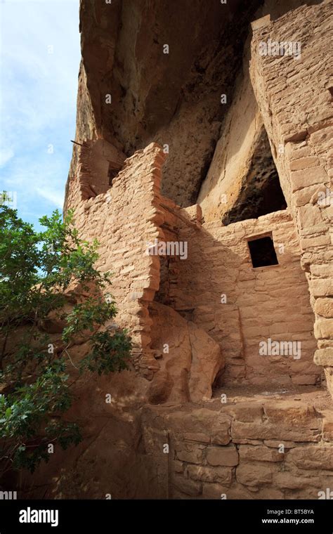 Cliff Dwellings Of Ancestral Pueblo Anasazi Indians In Mesa Verde