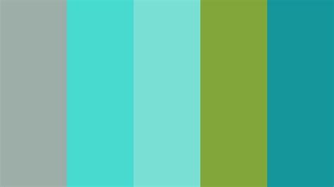 Edward Turquoise Aquamarine Blue Sushi Blue Chill Color Scheme Icolorpalette