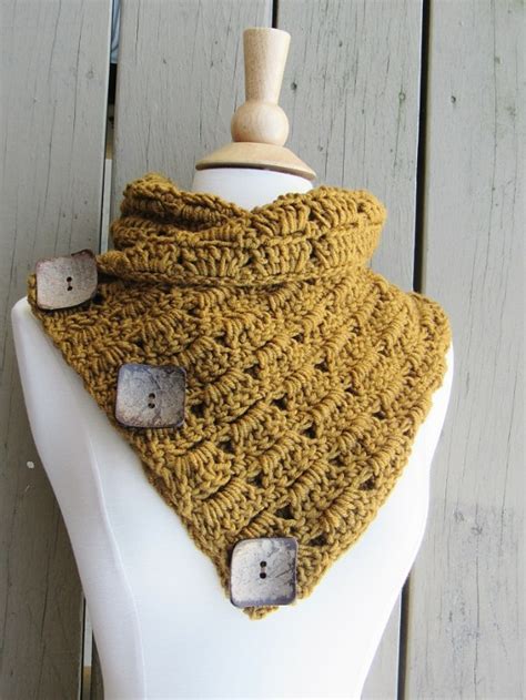 14 Free Crochet Button Cowl Patterns Crochet Scout