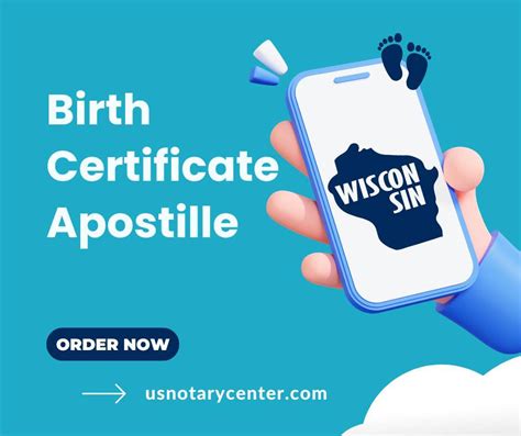 Wisconsin Birth Certificate Apostille Process