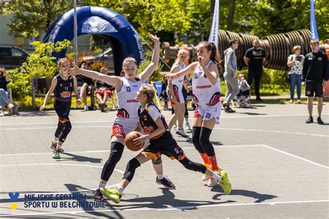 Pełen emocji turniej koszykówki ulicznej 3x3 Streetball Bełchatów 2023